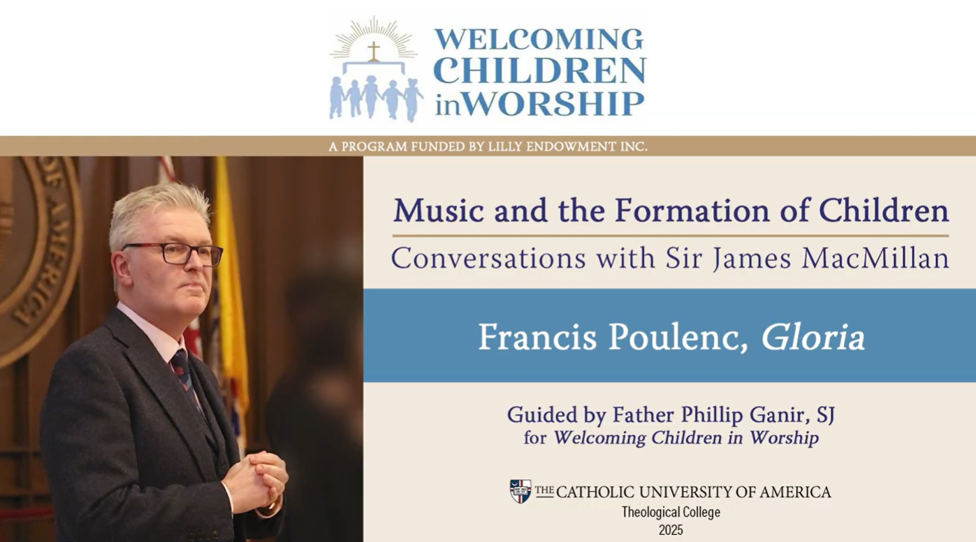 Sir James on Poulenc’s <i>Gloria</i>