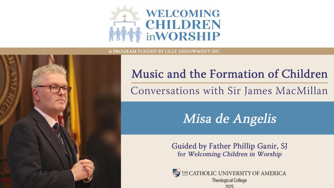 Sir James on the <i>Missa de Angelis</i>